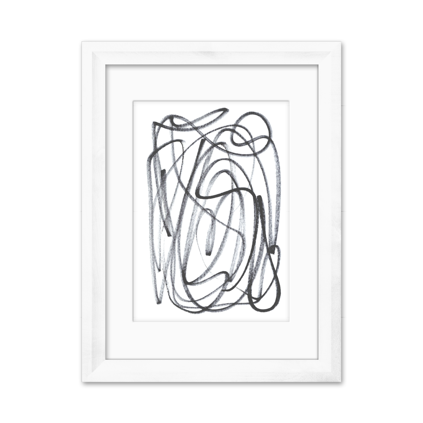 Randomness of an empty marker, color black